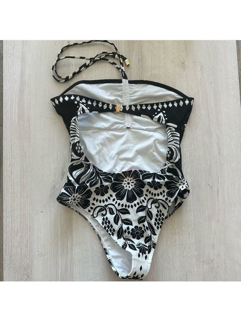 Farm Rio Halter One Piece Swimsuit - Picture 6 of 8